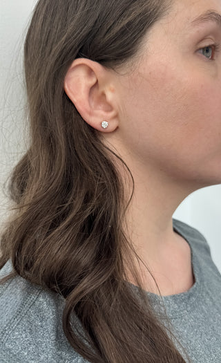 1ct Diamond Stud Earrings