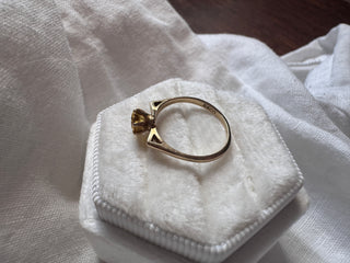 Vintage Yellow Sapphire Ring