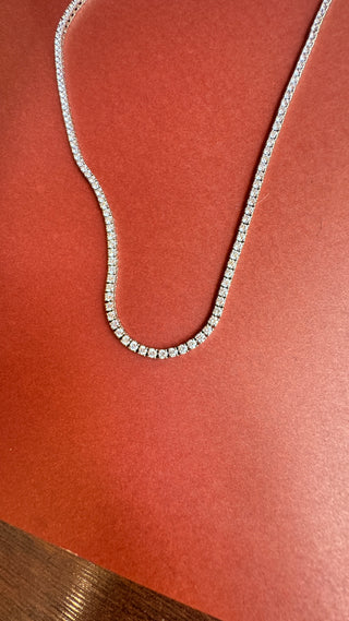 Classic Lab Tennis Necklace